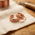 Olivia's Dew Copper Earrings