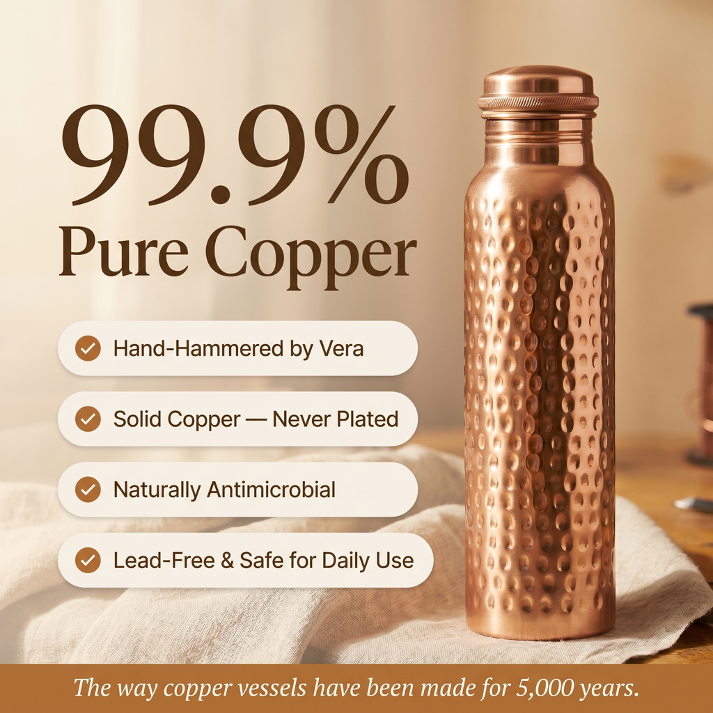 Olivia's Pure Copper Water Bottle