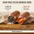 Olivia's Pure Copper Water Bottle