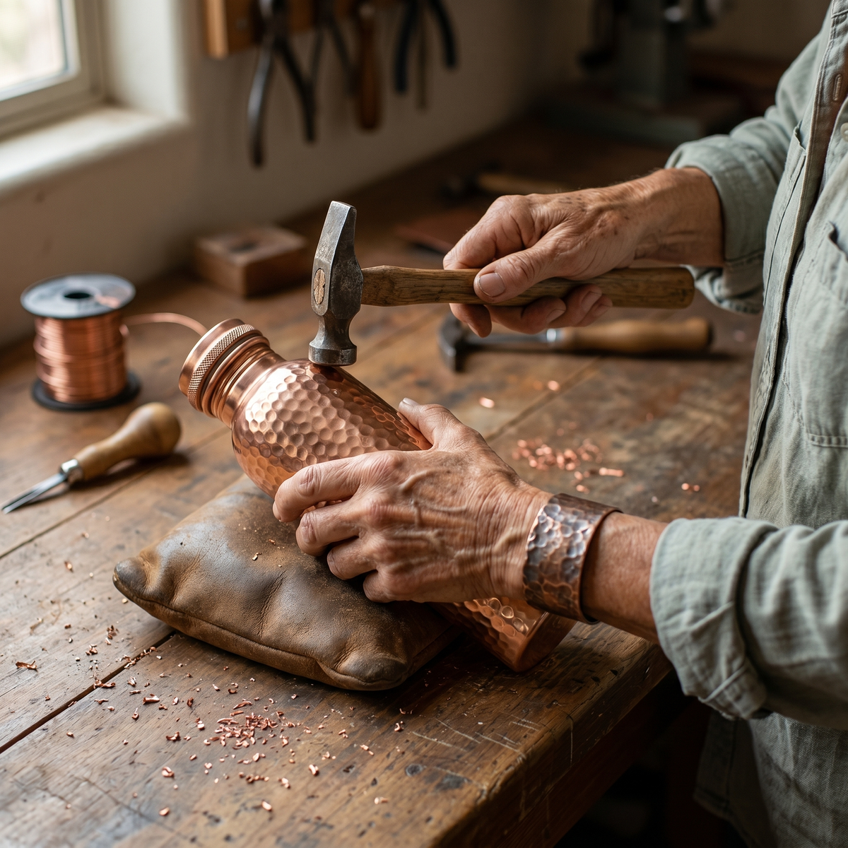 Olivia's Pure Copper Water Bottle
