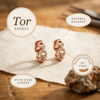 Olivia's Tor Copper Earrings