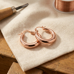 Olivia's Marl Copper Earrings