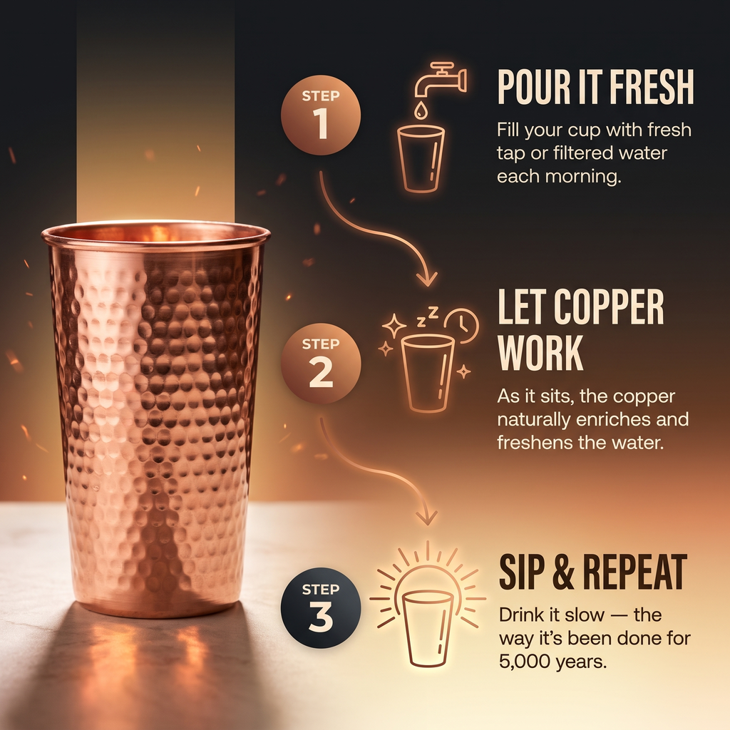 Olivia's Pure Copper Cup