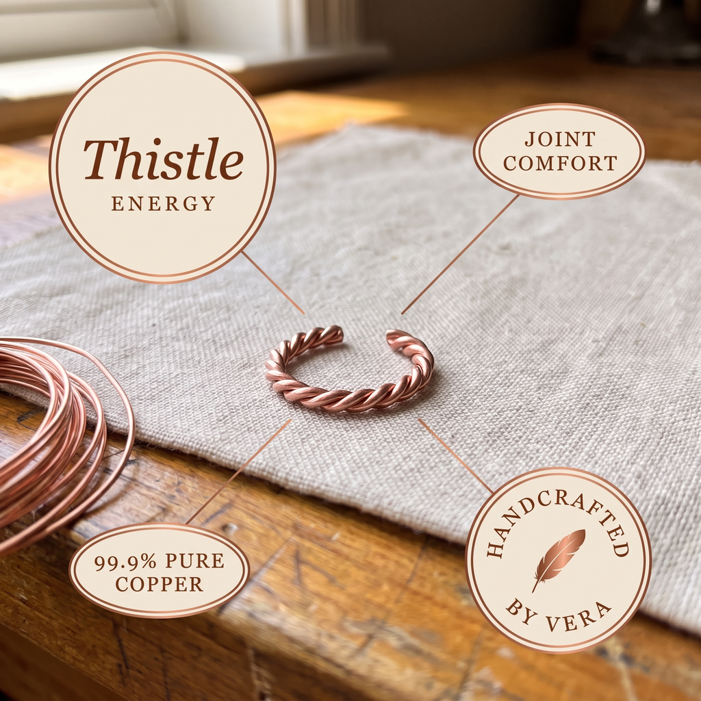 Olivia's Copper Tensor Ring