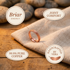 Olivia's Root Copper Ring