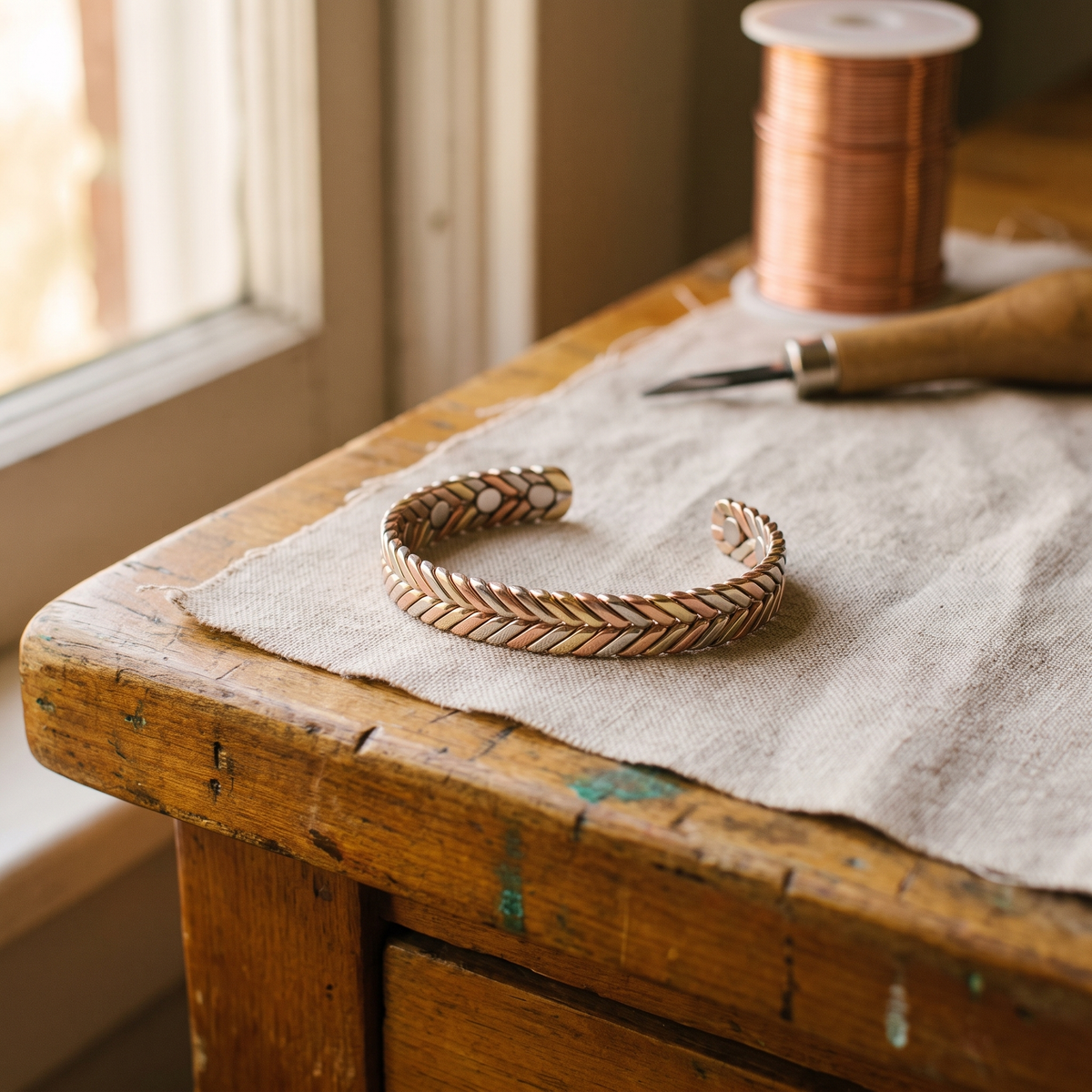 Olivia's Copse Copper Bracelet
