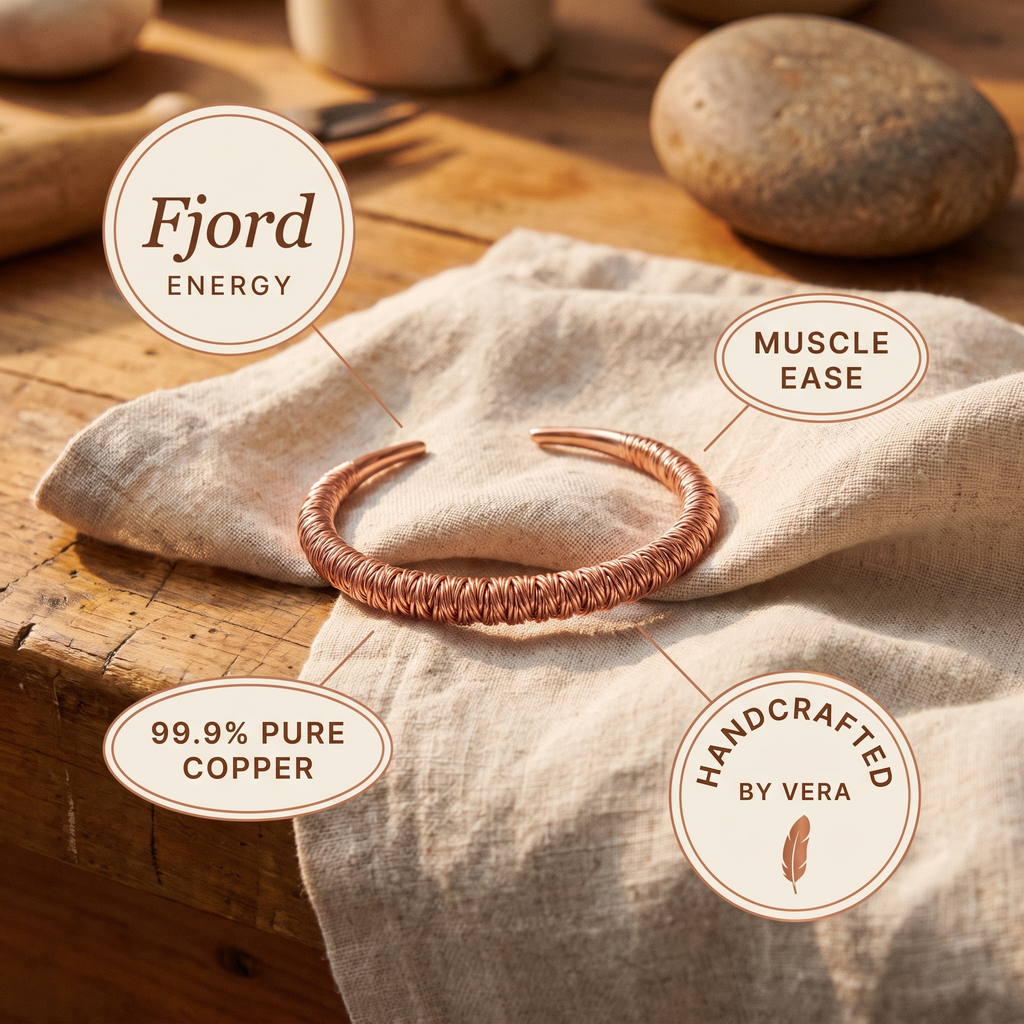 Olivia's Fjord Copper Cuff