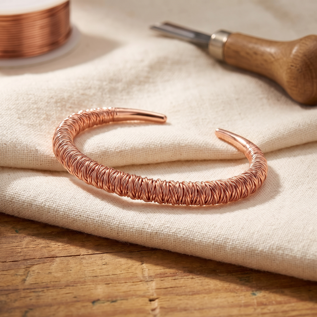 Olivia's Fjord Copper Cuff