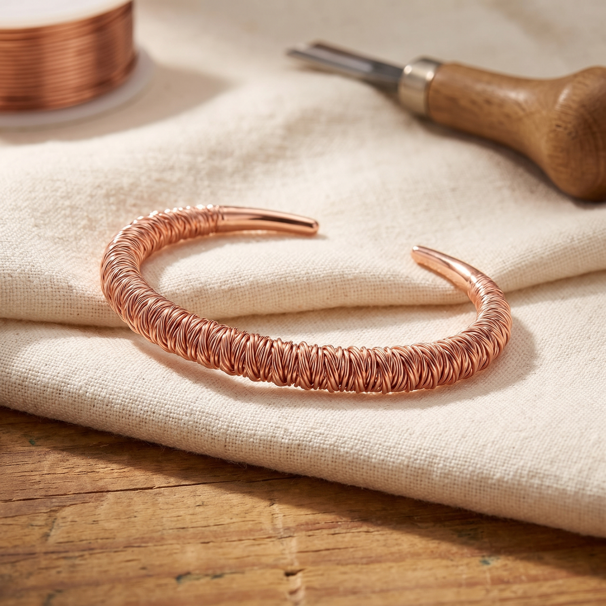 Olivia's Fjord Copper Cuff