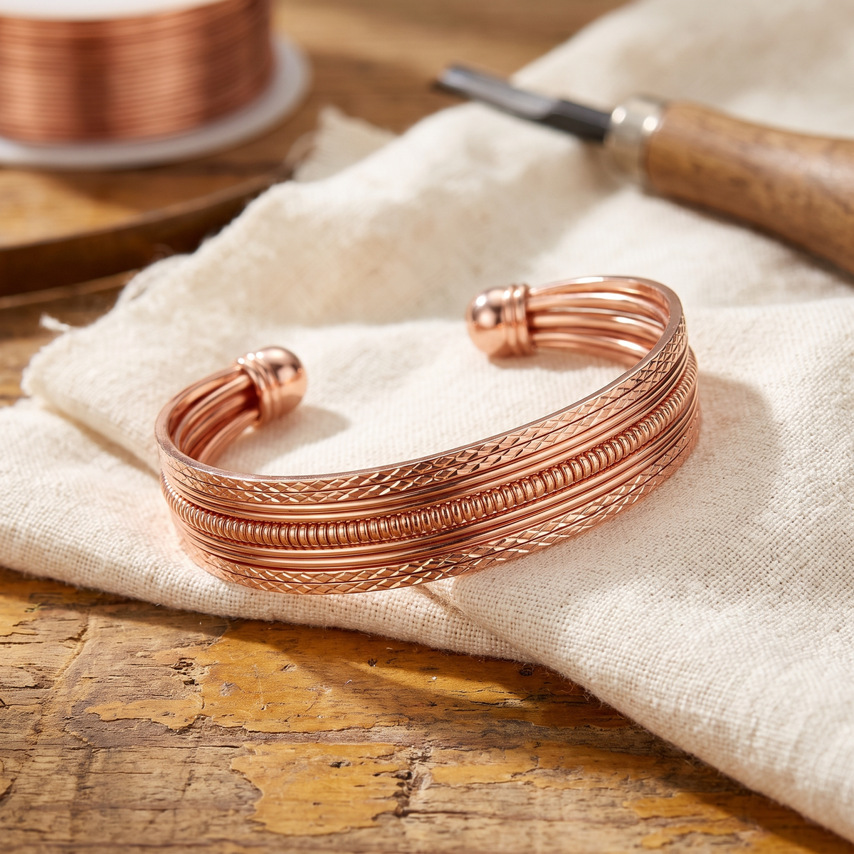 Olivia's Bracken Copper Bracelet
