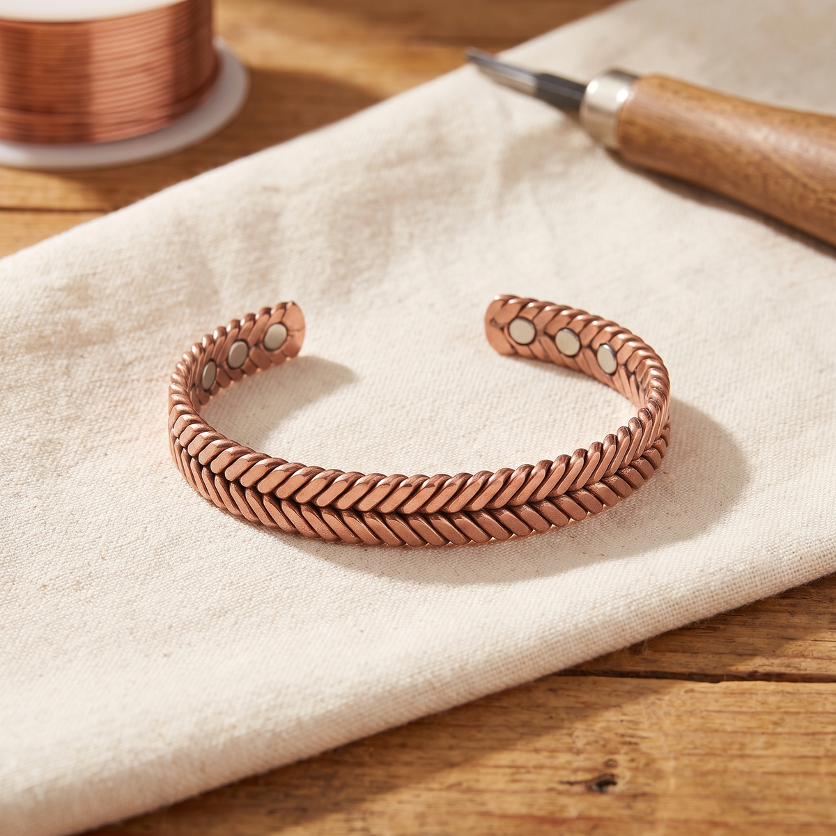 Olivia's Furze Copper Bracelet