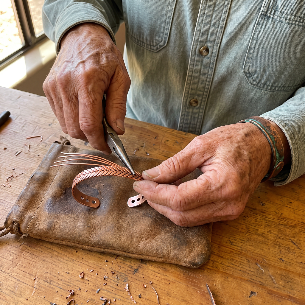 Olivia's Furze Copper Bracelet