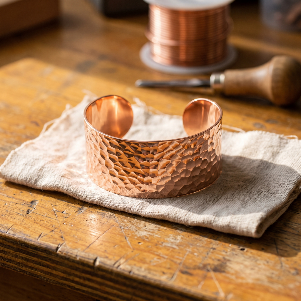 Olivia's Forge Copper Bracelet