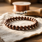 Olivia's Bark Copper Bracelet
