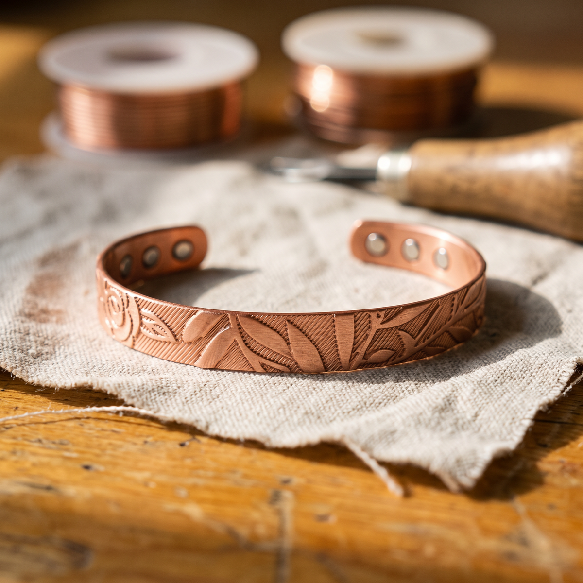 Olivia's Grove Copper Bracelet