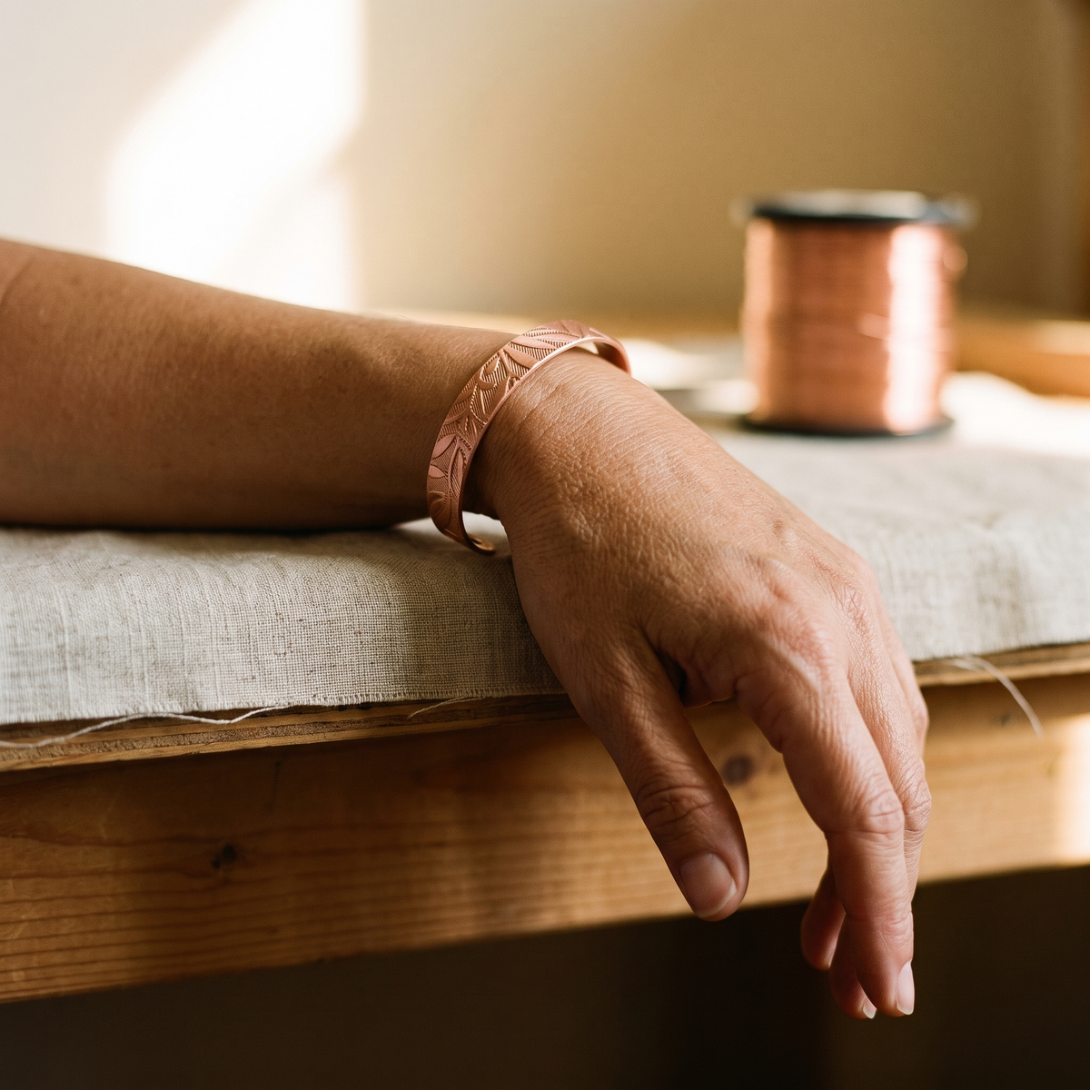 Olivia's Grove Copper Bracelet