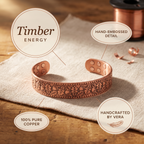 Olivia's Timber Copper Bracelet
