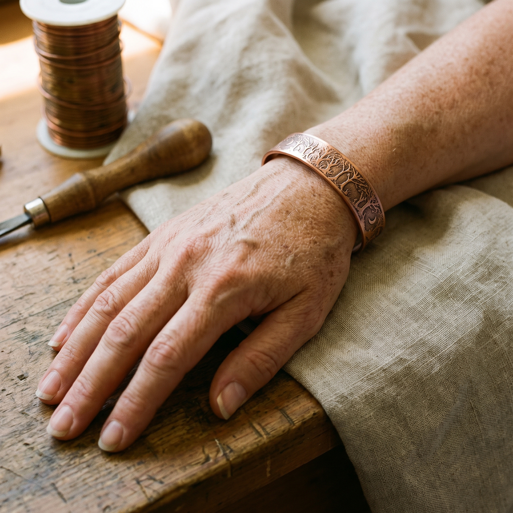 Olivia's Grove Copper Bracelet