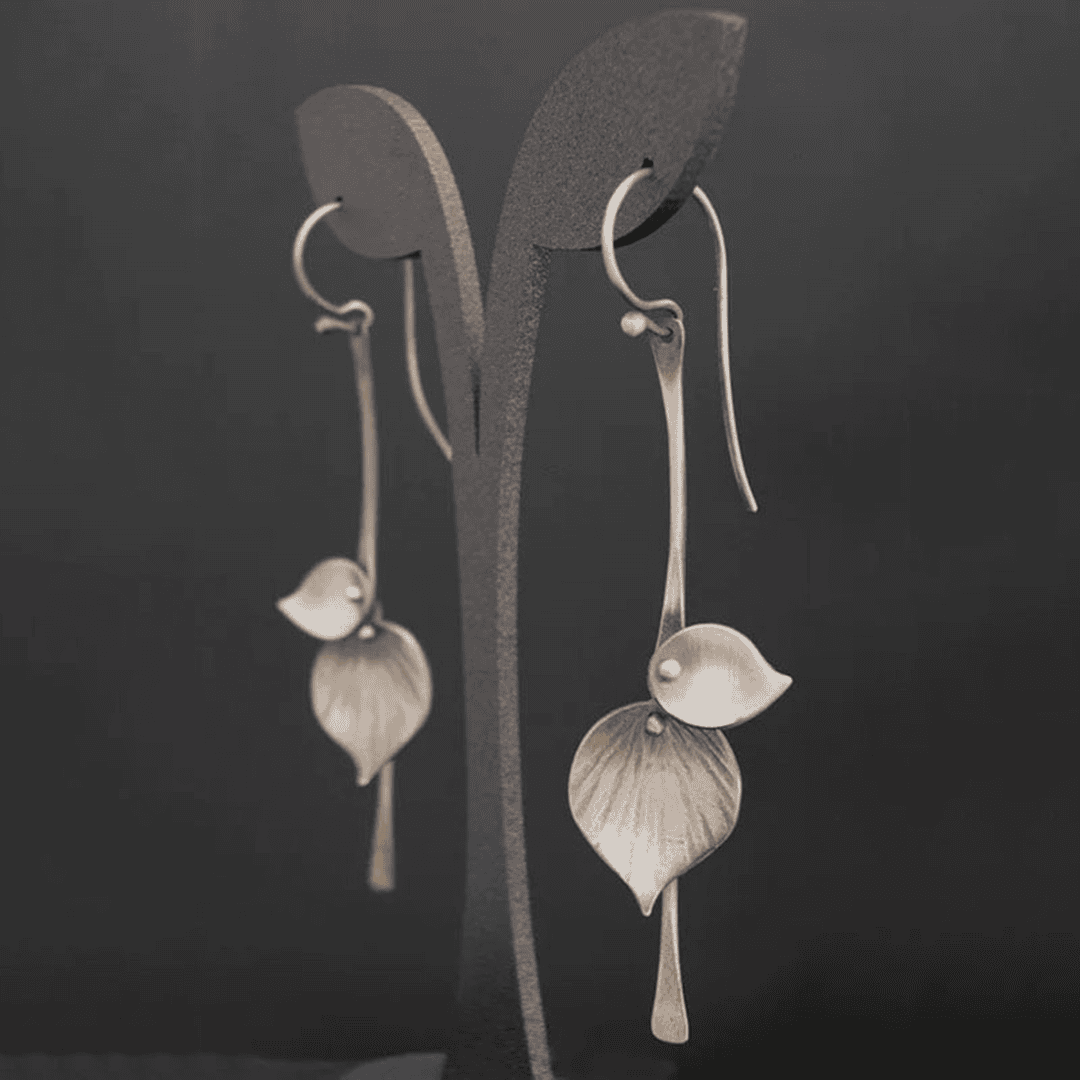 Vintage Leaf Earrings