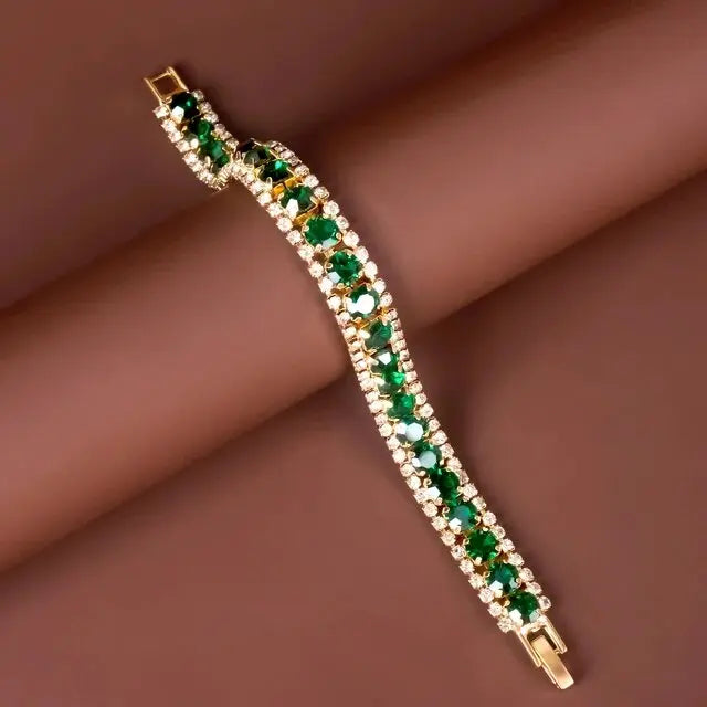 Green Accent Bracelet