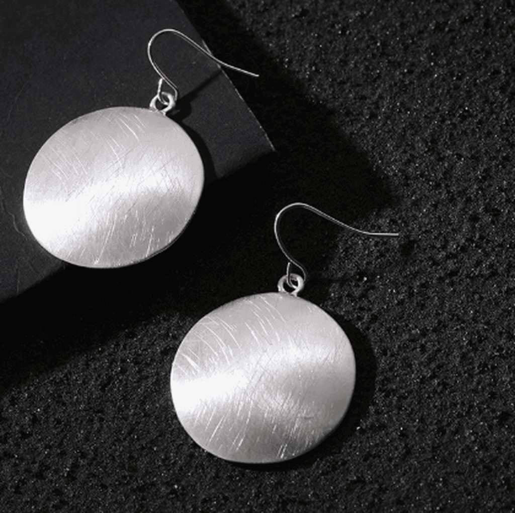 Retro Vinyl Record Earrings