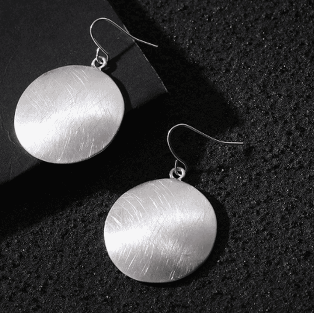 Retro Vinyl Record Earrings