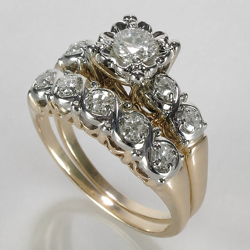Vintage Sparkling Ring
