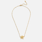 Elegant Necklace with Flower Pendant